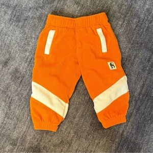 Mini Rodini Orange Kids Jogger Pants size 92/98